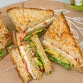 Vegan Tofu Club Sandwich 