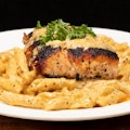 Blackened Salmon Pasta
