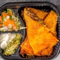 Chicken Birria Quesadilla y Consome