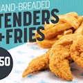 3 Piece Tenders and Fries (Wednesday Promo)