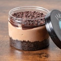 Ghirardelli Chocolate Silk Cheesecake Jar