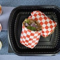 Large meat burritos