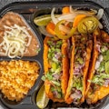 3 Chicken Birria Cheesy Tacos combo