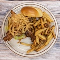 The BBQ Bacon Cheddar Burger