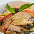 Smoked Brisket Green Curry