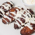 Roasted Plantains with Crema and Queso Fresco