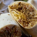 Ground meat Burrito