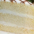3 Layered Tres Leches Cake Slice