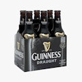 Guinness Draught Stout 6 Pack Bottles 12 oz (4% abv)