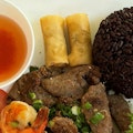 13. Prawns, BBQ Pork, Imperial Roll