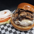 Mushroom Swiss Burger