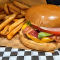 BBQ Bacon Cheddar Burger Combo