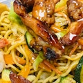 Grilled Chicken Chow Mein Plate