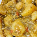 Curry Potato with Paratha