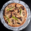 Creamy Mushroom Pizza