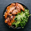 Spicy Yuzu Chicken Rice Bowl