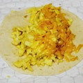Cheese and Egg Taco