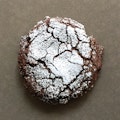 Double Chocolate Crackle Cookie