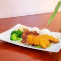 #5 Fish and BBQ Chicken