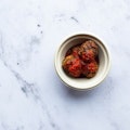 Gourmet Homemade Pork & Parsley Meatballs with Tomato Sauce