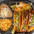 3 Chicken Birria Cheesy Tacos combo