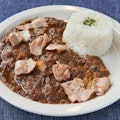 Tomorokoshi Pork Belly Curry with Mushroom
