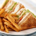 Traditional Turkey Club Sandwich