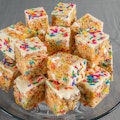 Rainbow Cake Crispies