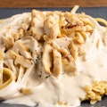 Chicken alfredo lunch special