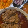 32 OZ Birria & Consome - rice