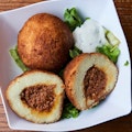 Stuffed Potato Ball