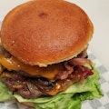 Keto Friendly Bacon Cheddar Burger