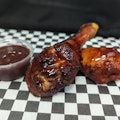 (2) BBQ Rubbed Chicken Drumsticks