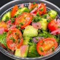 VEGAN Simple Greek Salad