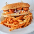 Po Boy's Sandwiches with Fries