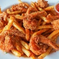 Crab Shack Shrimp with Fries