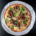 Caramelized Onions & Mushrooms Pizza