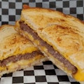 Low Carb Grilled Cheese Burger