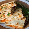 Diablo Shrimp Quesadilla