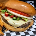 Spicy Pepperjack Burger