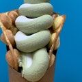 Egg Puff With Softserve