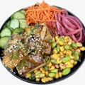Teriyaki Tofu Rice Bowl