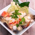 Spicy Shrimp Soup (Tom Yum Koong)