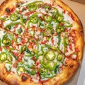 The Mean Green Pizza