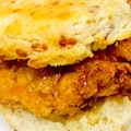 Fried Chicken & Bacon Biscuit 