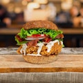 BLT Fried Chicken Sandwich