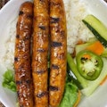 Curry Chicken Sausage Bowl