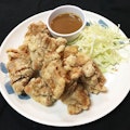 Karaage with Goma Sauce