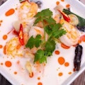 Spicy Shrimp Coconut Soup (Tom Kha Koong)