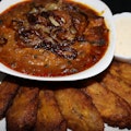 RED RED (BEANS STEW AND PLANTAINS) 